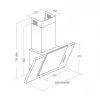 Akpo WK-4 Grand Eco 50 Chimney Hood Black