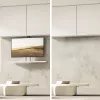 Maclean electric ceiling/floor mount, extendable, 43''-88'', VESA 600x400, max 60kg, 100-240V AC,50/60Hz