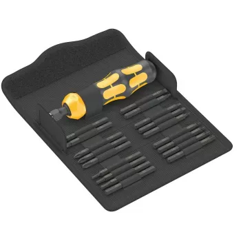 WERA impact screwdriver with bit set 18 pcs. Case