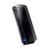 Tempered privacy glass Crong for iPhone 16 Pro — anti-glare, scratch-resistant