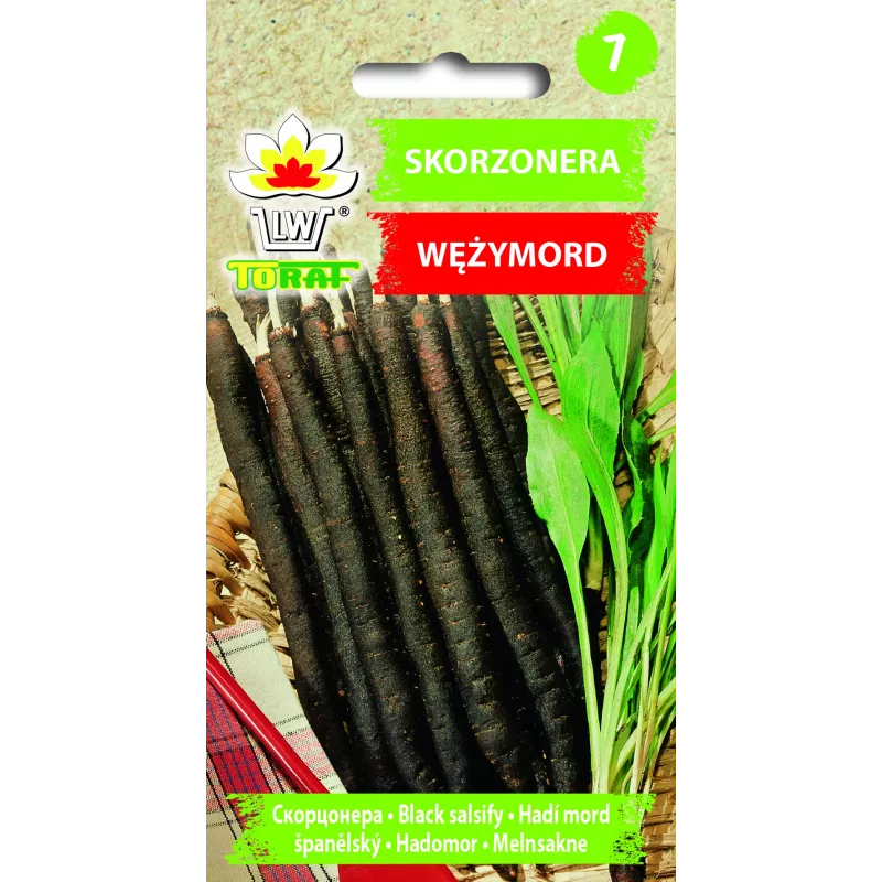 Black Salsify Duplex Toraf Vegetable Seeds, 2g Pack