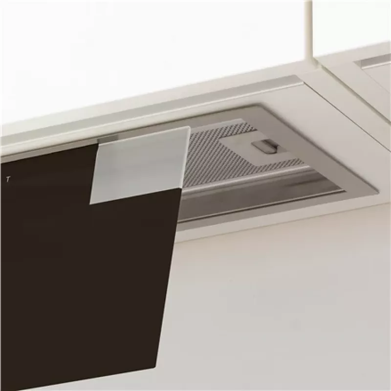Built-under extractor hood CATA GC DUAL BK — 492 mm width, 1200 m³/h, metal filter, 50 dB