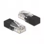 RJ45 plug with terminating resistor 60 Ohm DeLOCK 66807