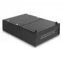 Distribution box DeLOCK 66235 4 port Metal Black