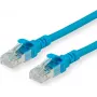 ROLINE - Patch-Cable - RJ-45 (M) to RJ-45 (M) - 2 m - UTP - CAT 6a - Halogen-Free, Moulded, Stranded - Blue (21.15.2742)