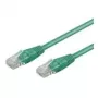 Wentronic Goobay CAT 6 Patch Cable, U/UTP, Green, 15 m - CCA Copper Mix (68450)