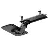 Maclean under-desk keyboard holder, adjustable, max. 5kg, black, MC-156 B