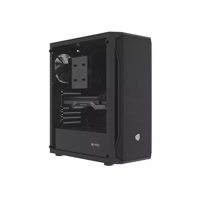 Natec Fury Shobo SH4F - PC Case - Tower - Black