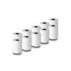 QOLTEC paper printer labels 5.7 cm width, white, 55 g/m², pack of 10 (model 51896)