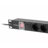 Power Distribution Unit Lanberg PDU-07F-0200-BK