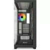 ELITE SHARK CA500 , Tower-Enclosure black, Tempered Glass x 2