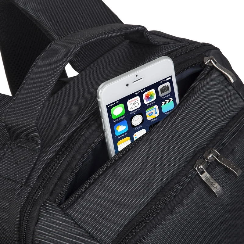 Rivacase 8262 notebook case 39.6 cm (15.6) Backpack case Black