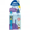 Pelikan griffix® Fountain Pen for Right-Handed - Neon Fresh Blue - Blue - Cartridge Filling System - Blue - Plastic - Stainless Steel - Right-Handed (820363)