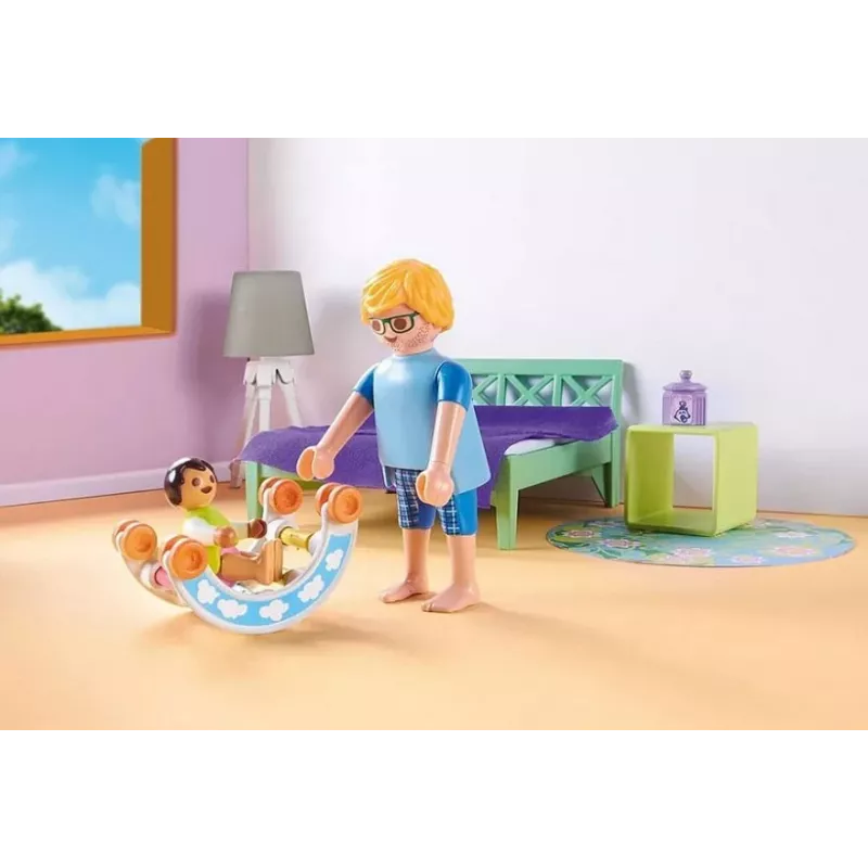 Figures set My Life 71609 Sleeping room with baby play corner