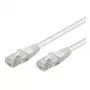 Wentronic Goobay CAT 5e Patch Cable, U/UTP, White, 50 m - CCA Copper Mix (68509)