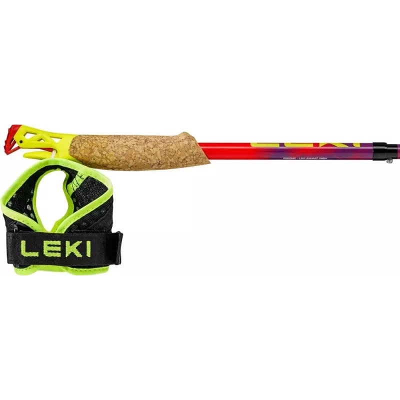 Trekking poles Leki TRL Ultratrail FX One 115 cm, red