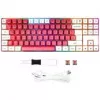 Mechanical Gaming Keyboard GAMIAC TKL90G with Kailh Red switches, tenkeyless, white/red