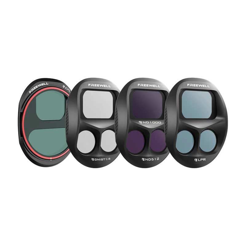 Freewell filter set for DJI Mavic 4 Pro — 4 pieces (FW-M4P-EDY)
