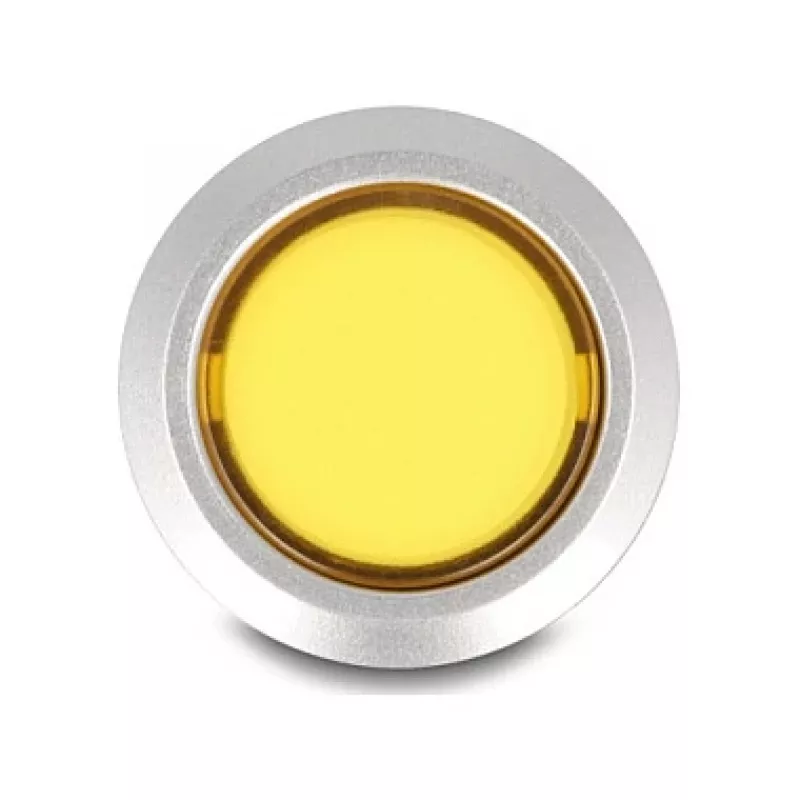 Pushbutton switch DeLOCK 22050 Black Blue Silver Yellow 230V 3A
