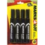 Permanent Marker Avery 07903 Black 4 pcs