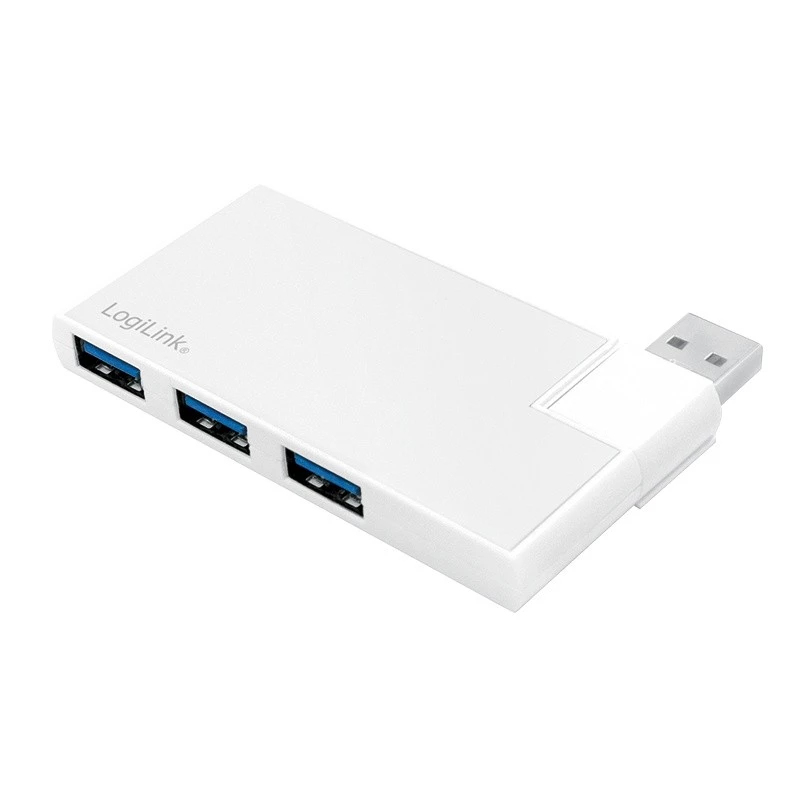 USB3.0 4-port hub, silver
