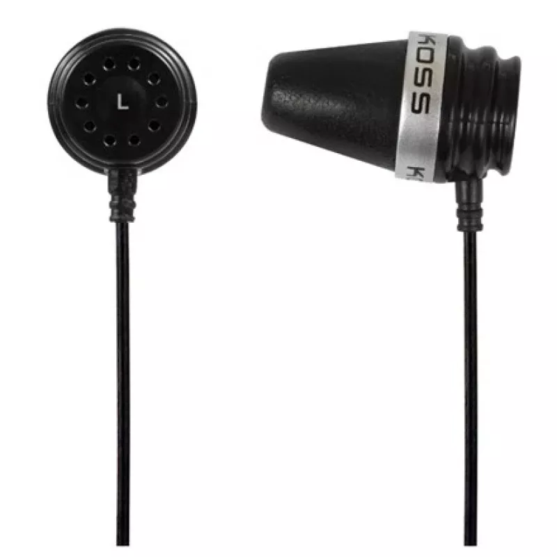 Koss IN THE EAR EARBUDS Headphones Wired In-ear Music Black