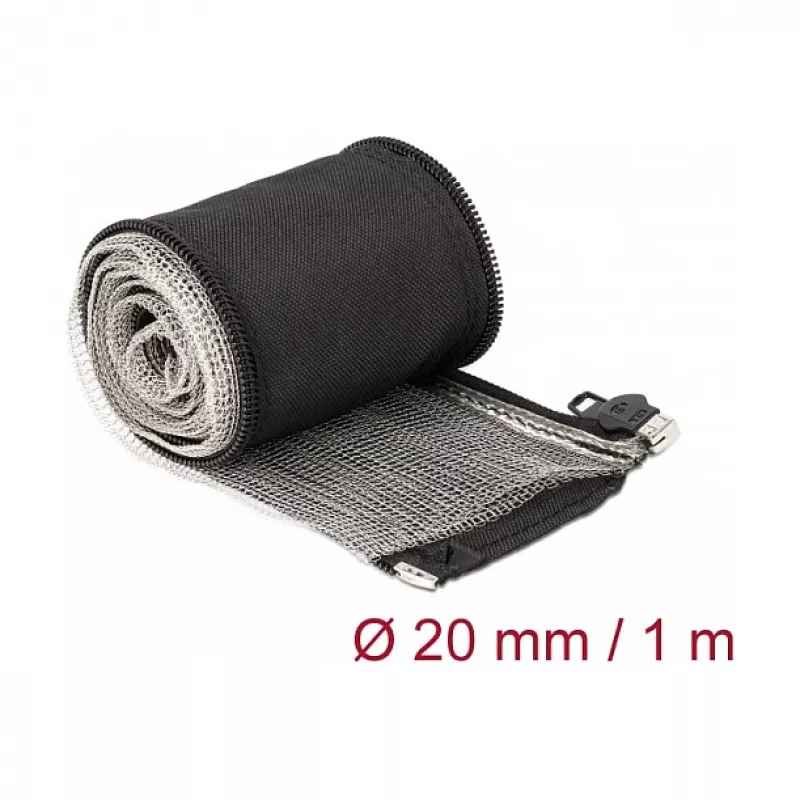 EMI Shielding braided sleeve DeLOCK 20846