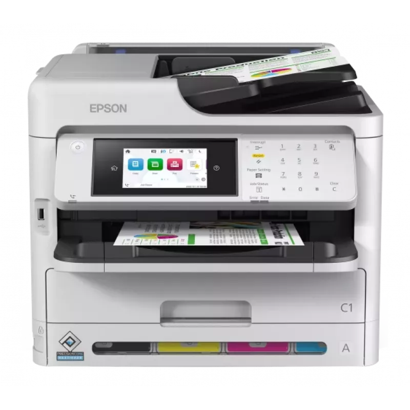 Epson WorkForce Pro WF-C5890DWF Printer inkjet MFP A4 34 ppm USB LAN Wi-Fi (SPEC)
