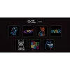 Wired USB Gamepad MANTA SNL63MT Neon Lights — PC controller with USB connection