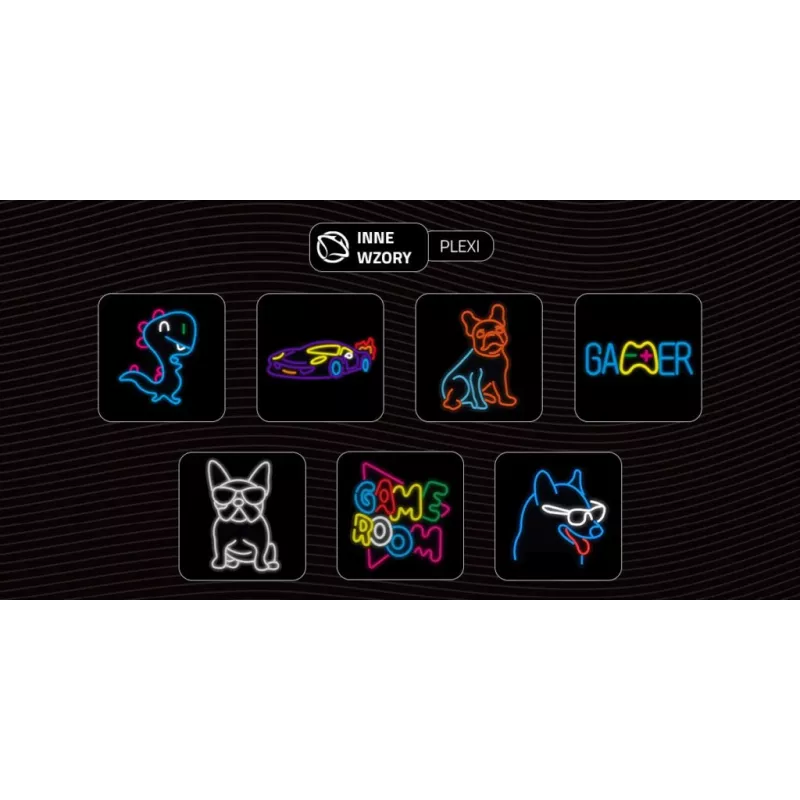 Wired USB Gamepad MANTA SNL63MT Neon Lights — PC controller with USB connection