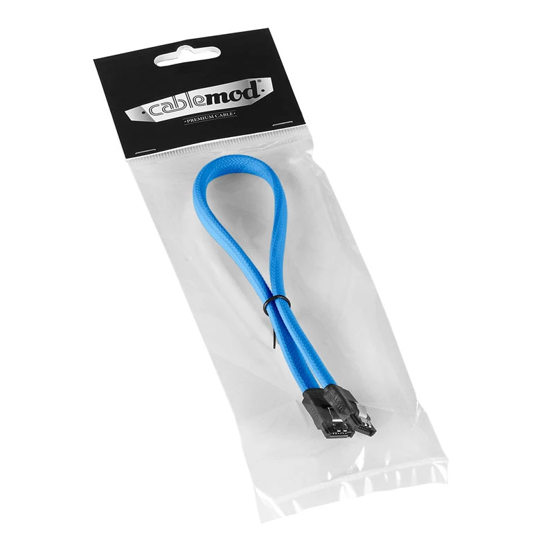 ModMesh SATA 3 Cable 30cm - Light Blue - Cable - Digital/Data (CM-CAB-SATA-N30KLB-R)