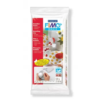 Modeling clay Staedtler FIMOair basic 8100 White 500 g