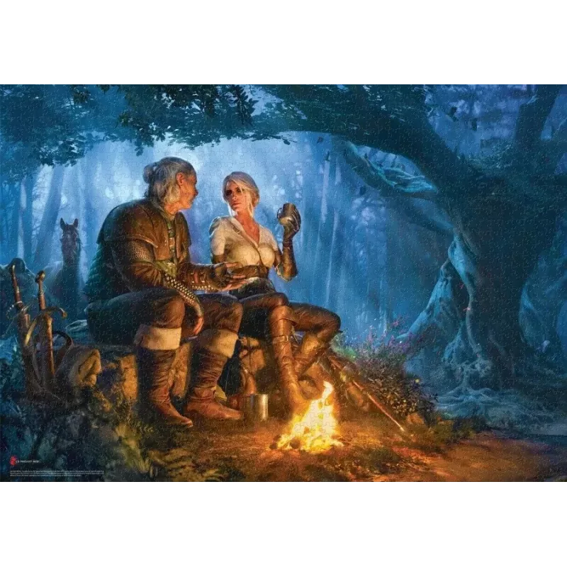 Good Loot Gaming Puzzle: The Witcher Journey of Ciri, 1000 pieces