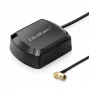 External GPS/GLONASS Antenna QOLTEC 28 dBi 50 W with SMA right-angle connector