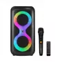 Portable music center MANTA SPK0401B100 Bluetooth speaker, 100 W peak, FM radio, karaoke, built-in battery, X-BASS
