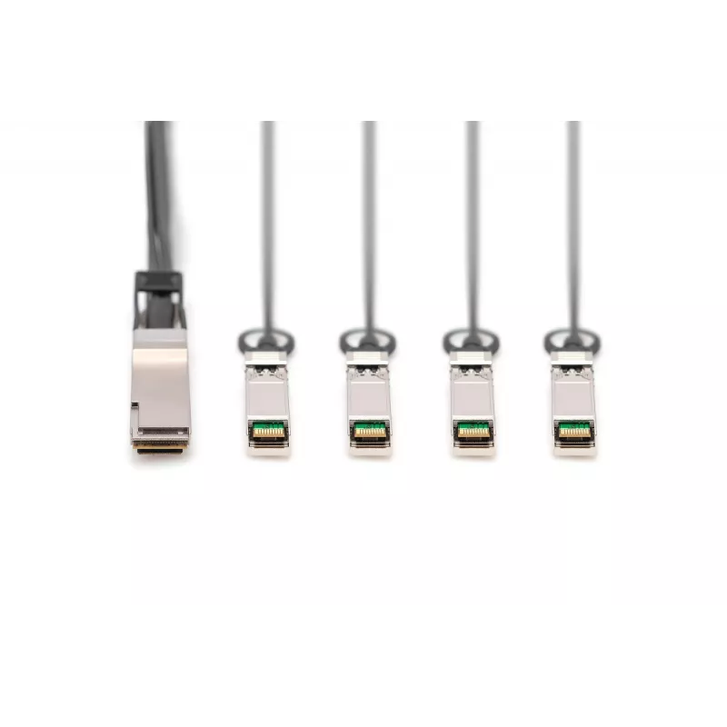 Direct Attach Cable Digitus 40G QSFP+ to 4XSFP+ 1m