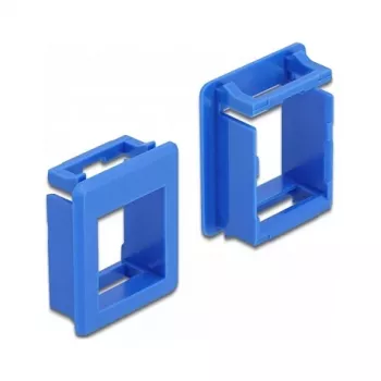 Mounting kit DELOCK 86764 — blue plastic mounting accessories