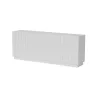 Chest of drawers Cama LIVERTI 200x42x78 cm white, particle board frame 16 mm, door 16 mm
