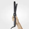 Hair Straightener SEVERIN LS 0822 — Warm technology, 250 W, 130 °C min, ceramic plates, 2.8 m cord, Black/Grey