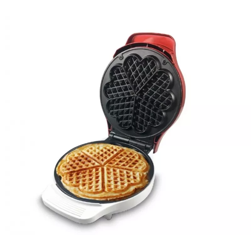 Beper BT.603Y Party Line Waffle Maker, 18 cm Non-Stick Plate