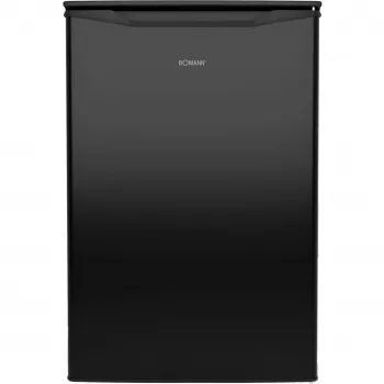 Upright freezer BOMANN GS 7253, 87 L, black, ≤ -18°C, energy class C, 850×550×580 mm