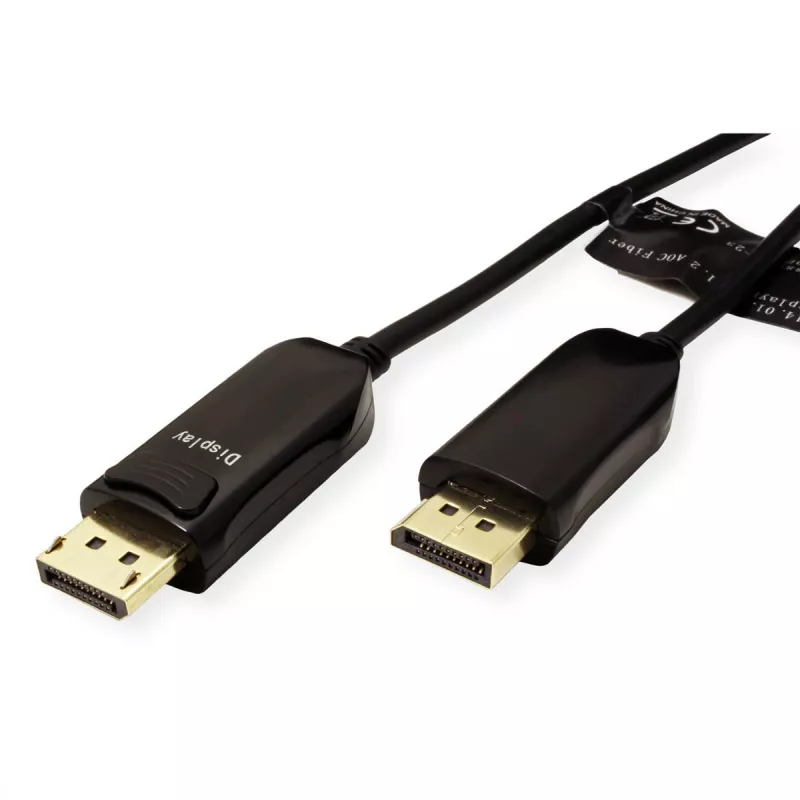 ROLINE DisplayPort v1.4 Cable AOC 8K60 ST/ST 20m - Cable - Digital/Display/Video - 20 m (14.01.3493)