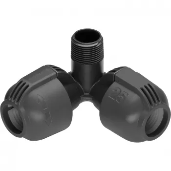 Angle Piece Gardena 2783-20 25 mm x 3/4 male thread