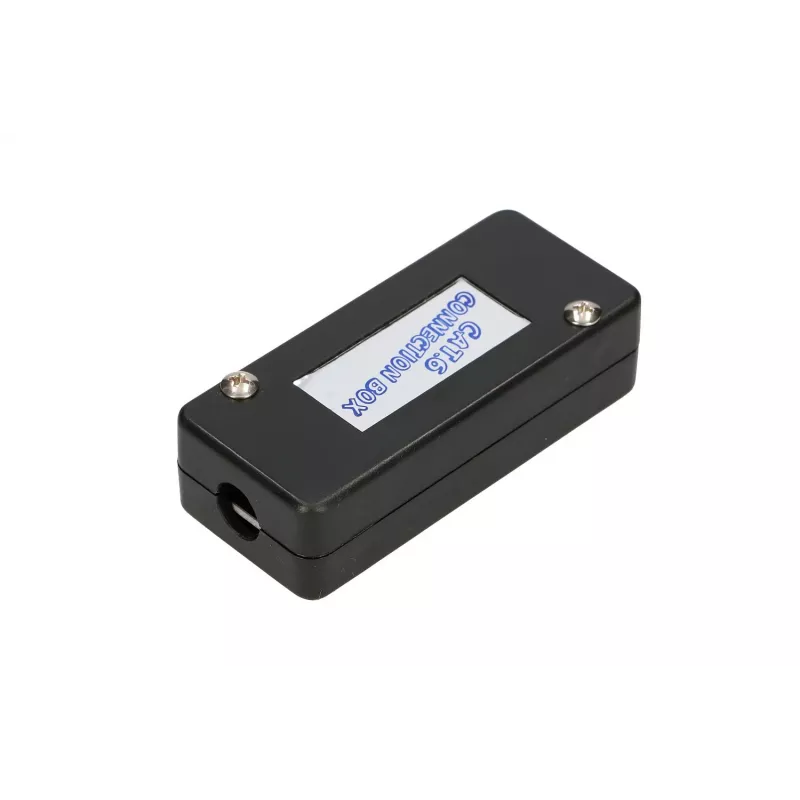 Extralink CAT6 UTP Junction Box, Barrel Connector, Black