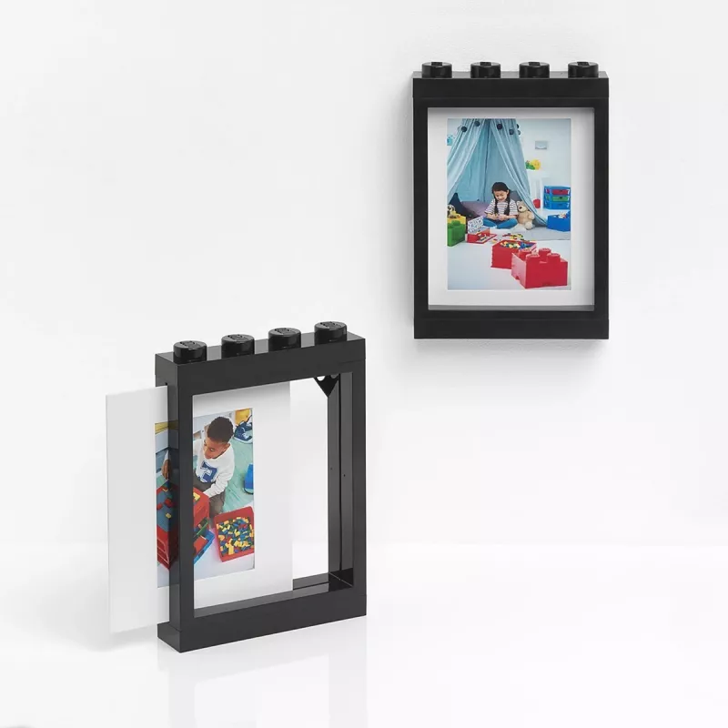 Picture frame Room Copenhagen LEGO picture frame Black — compatible with LEGO minifigures display