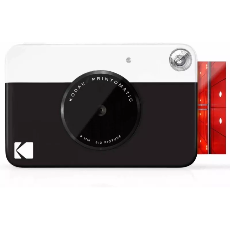 Kodak PRINTOMATIC Instant Print Camera, 2x3'', Black