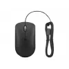 Wired optical mouse Lenovo GY51D20875 USB Type-C, ambidextrous, 2400 DPI, 4 buttons, black