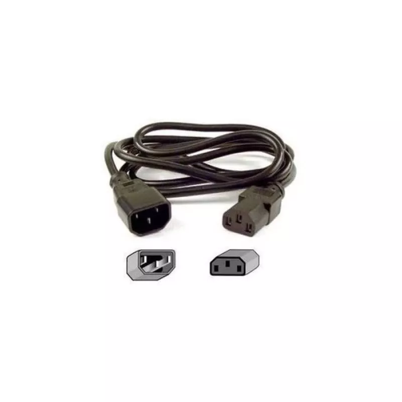 Power cable Eaton 1010081 Black 1.7 m C14 coupler Power plug type F