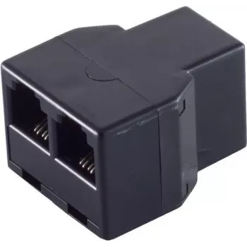 Wire Connector ShiverPeaks BS71225 3xRJ-11 Black
