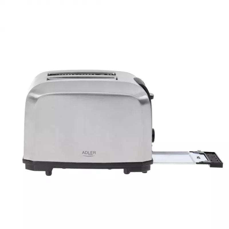 Toaster Adler AD 3222 2 slice 1000 W Silver